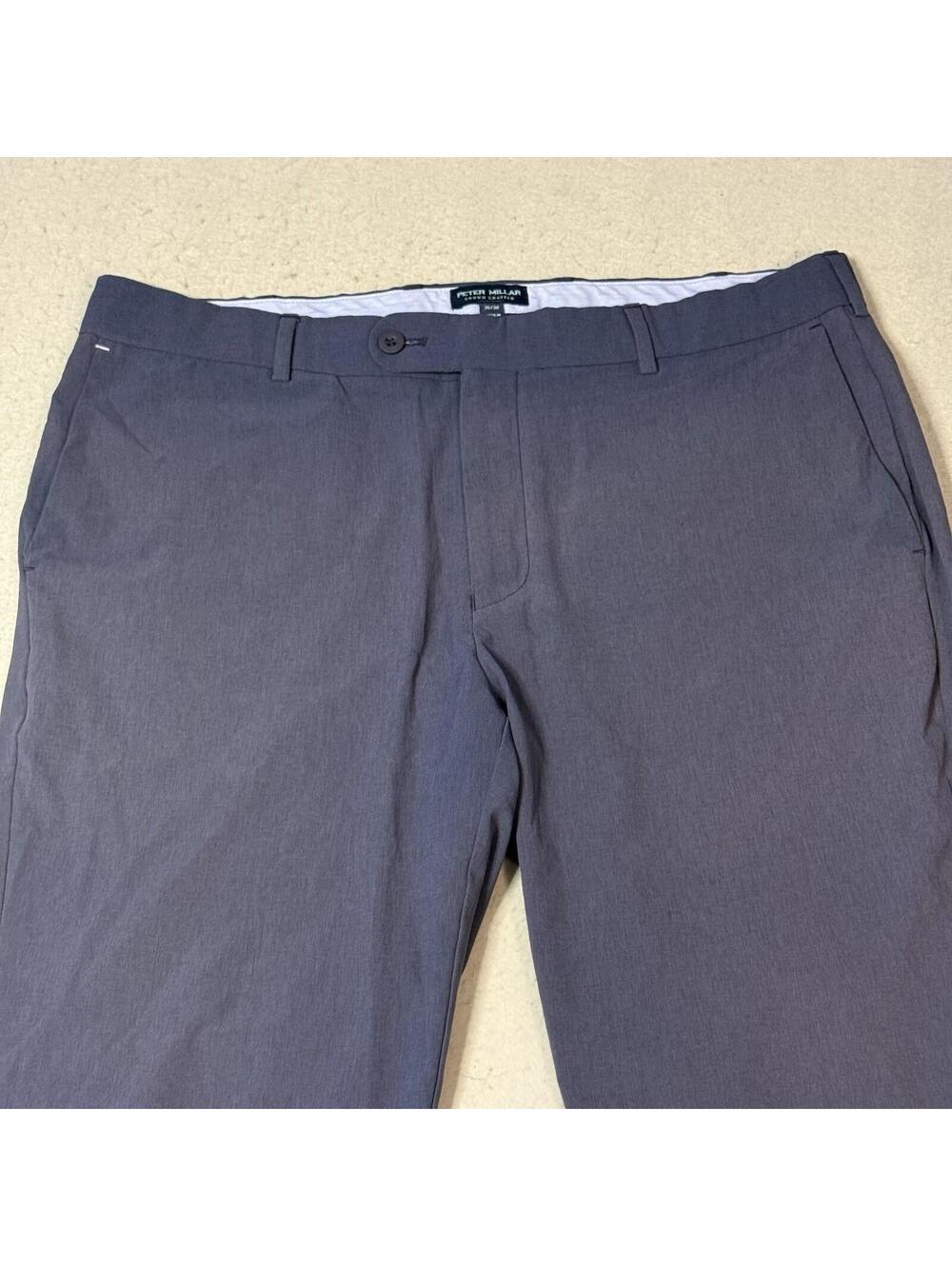 Peter Millar Crown Crafted Men’s Performance Golf Pants 36x30 Blue Casual - Picture 4 of 13